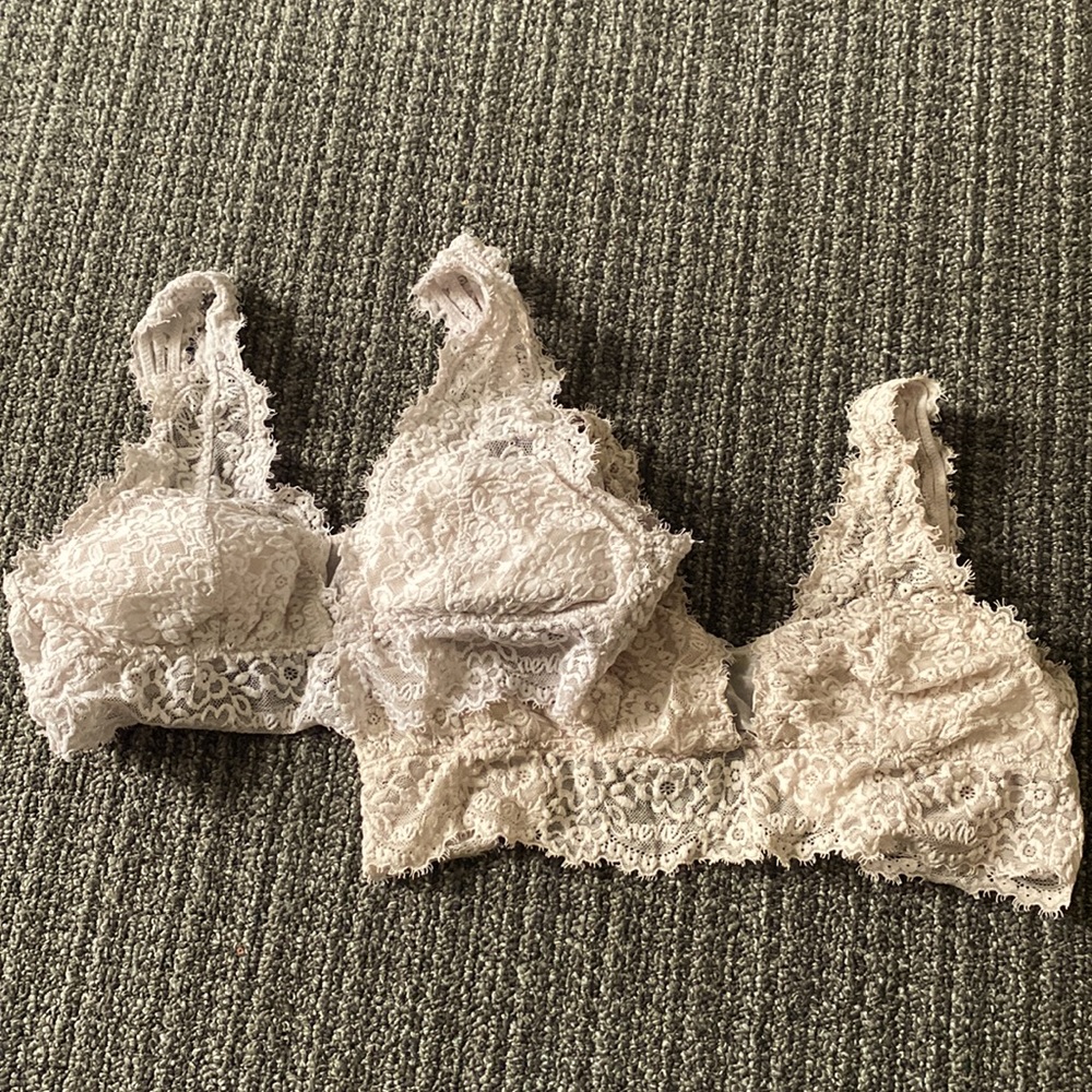3 Aerie bralettes